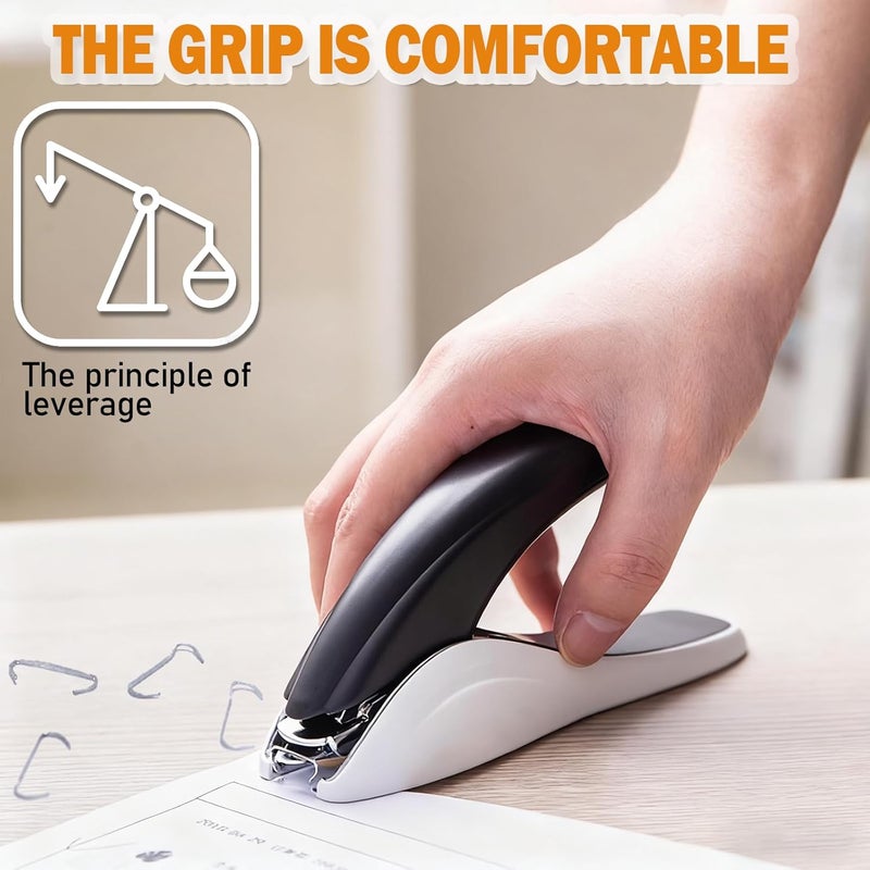 Auterflym Aterflym Professional Staple Remover & Puller – Staple Remover Without Tearing, Heavy Duty Stapler Remover Tool, White & Black, 2 Pack for Office/Desk/Classroom - Image 2